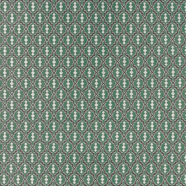 Gaston Y Daniela AZTEC VERDE OSCURO Upholstery Fabric