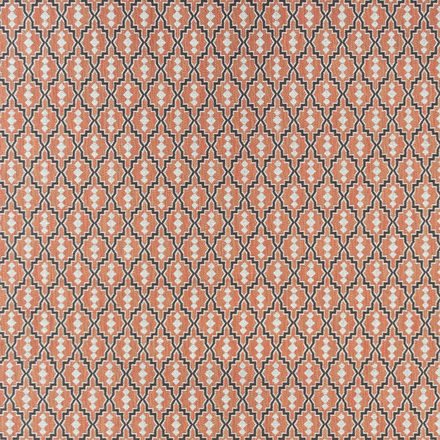 Gaston Y Daniela AZTEC CORAL Upholstery Fabric