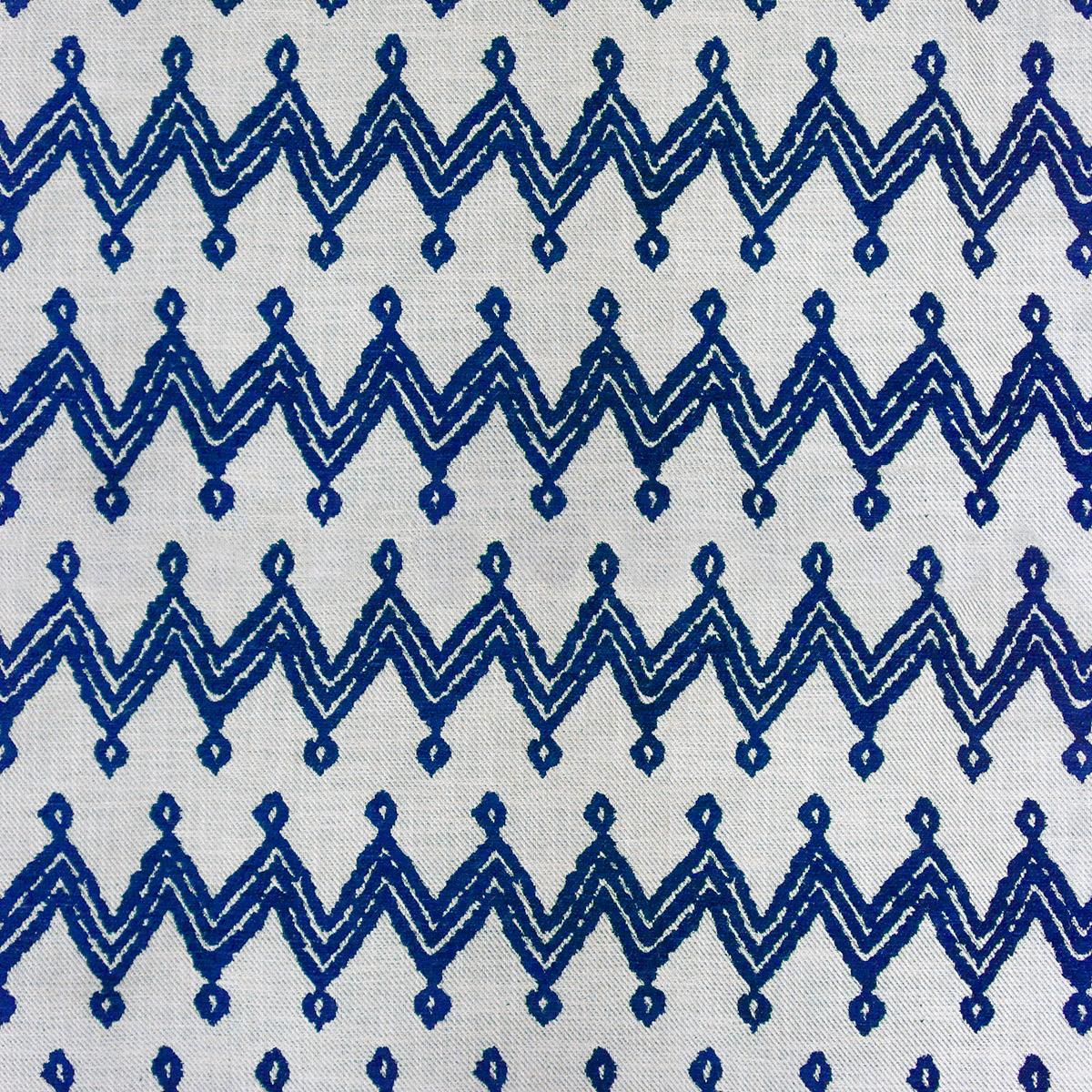 Gaston Y Daniela NAVAJO AZUL Upholstery Fabric
