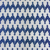Gaston Y Daniela NAVAJO AZUL Upholstery Fabric