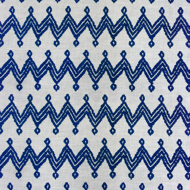 Gaston Y Daniela NAVAJO AZUL Upholstery Fabric