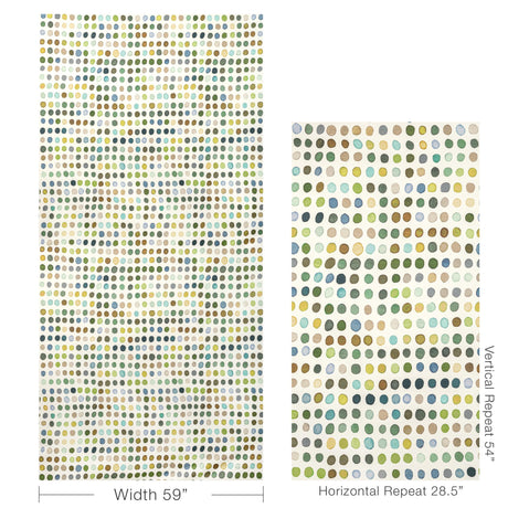 Lee Jofa TWISTER PRINT KIWI/SLATE Fabric