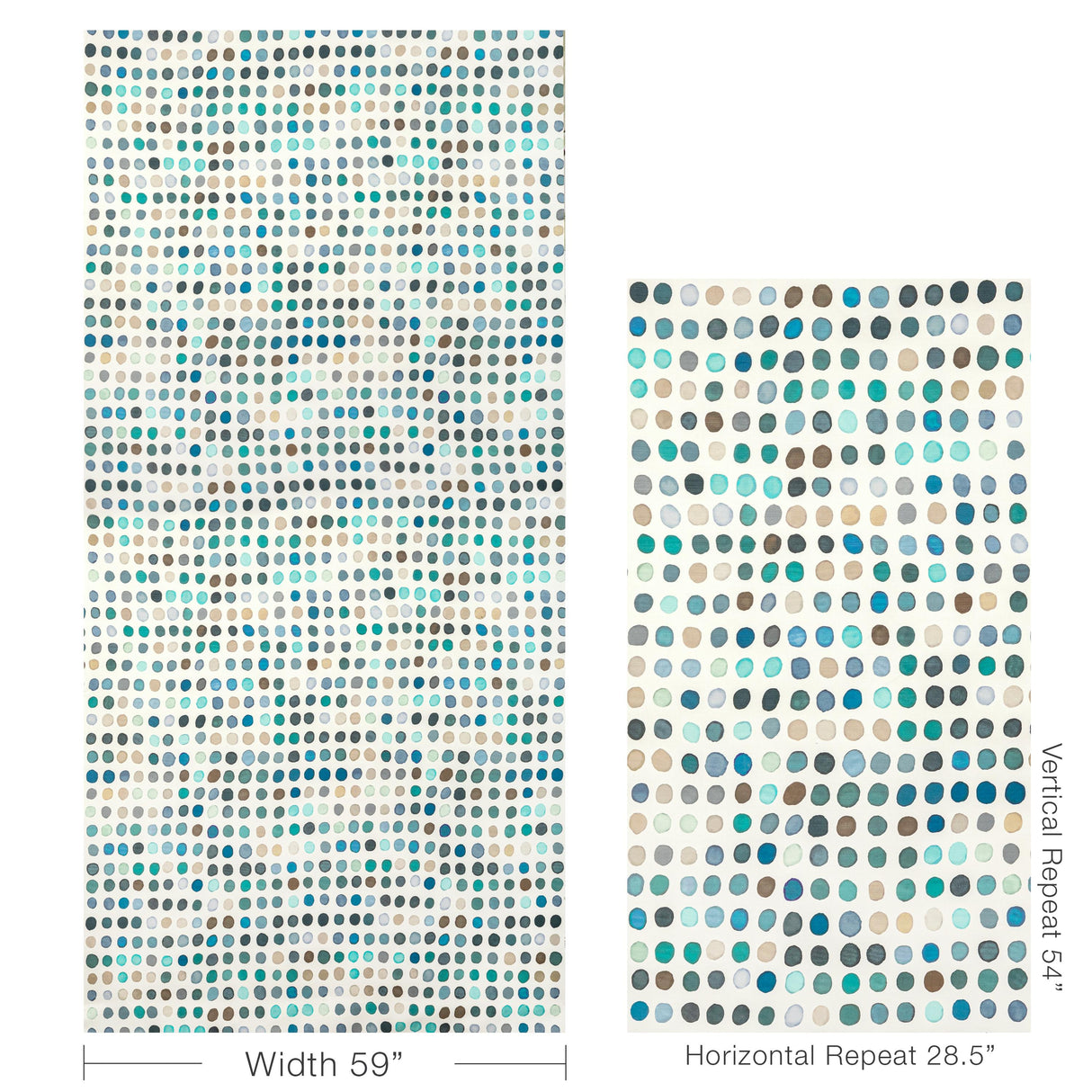 Lee Jofa TWISTER PRINT DENIM/AQUA Fabric