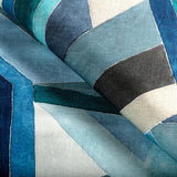 Lee Jofa ROULADE PRINT NAVY/TEAL Fabric