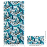 Lee Jofa ROULADE PRINT NAVY/TEAL Fabric