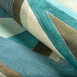 Lee Jofa ROULADE PRINT AQUA/DUNE Fabric