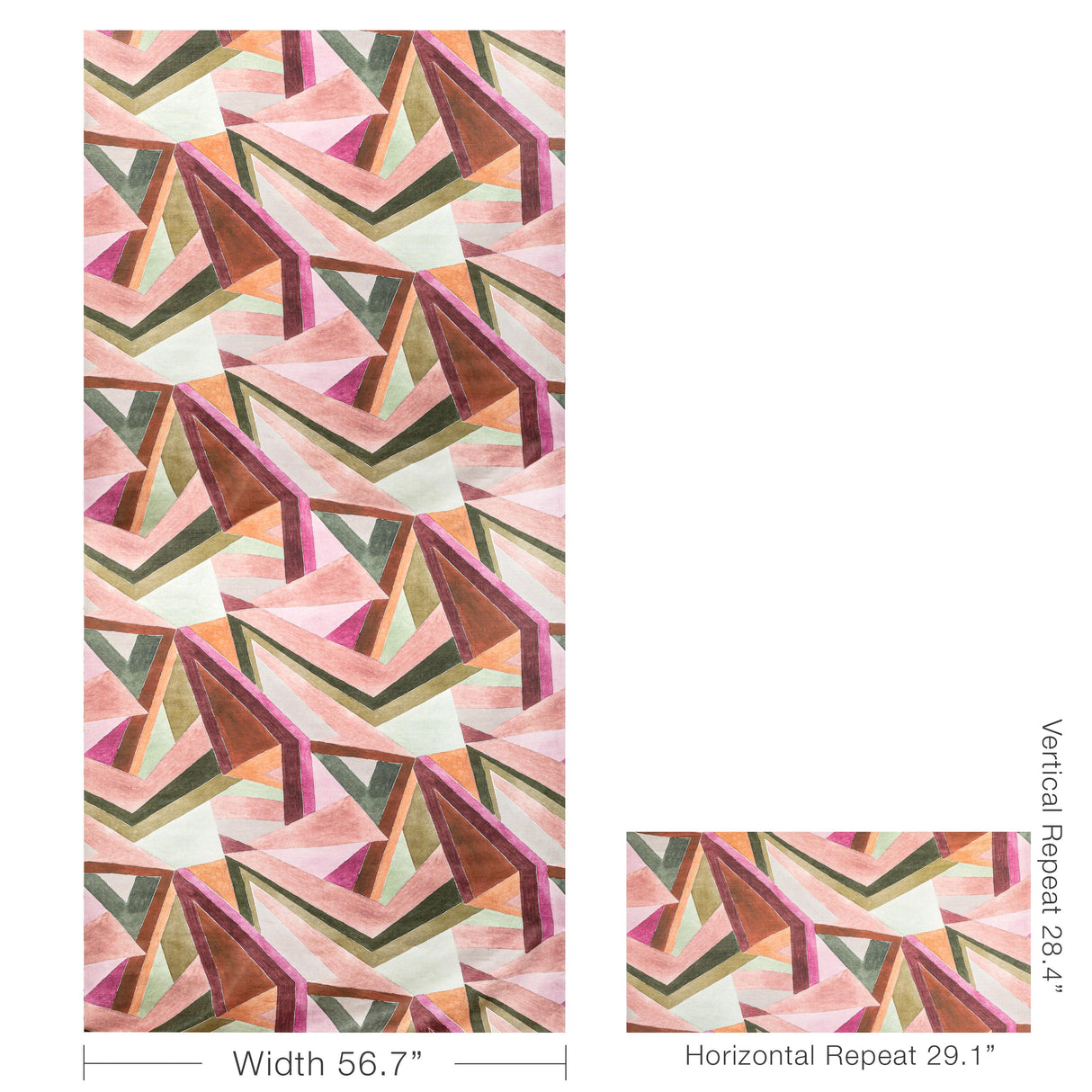 Lee Jofa ROULADE PRINT ROSE/LEAF Fabric