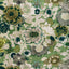 Lee Jofa ARIOSO PRINT STONE/JADE Fabric