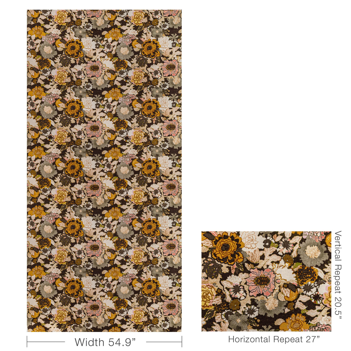 Lee Jofa ARIOSO PRINT PETAL/COIN Fabric