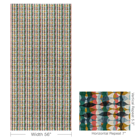 Lee Jofa OVERTONE PRINT MULTI Fabric