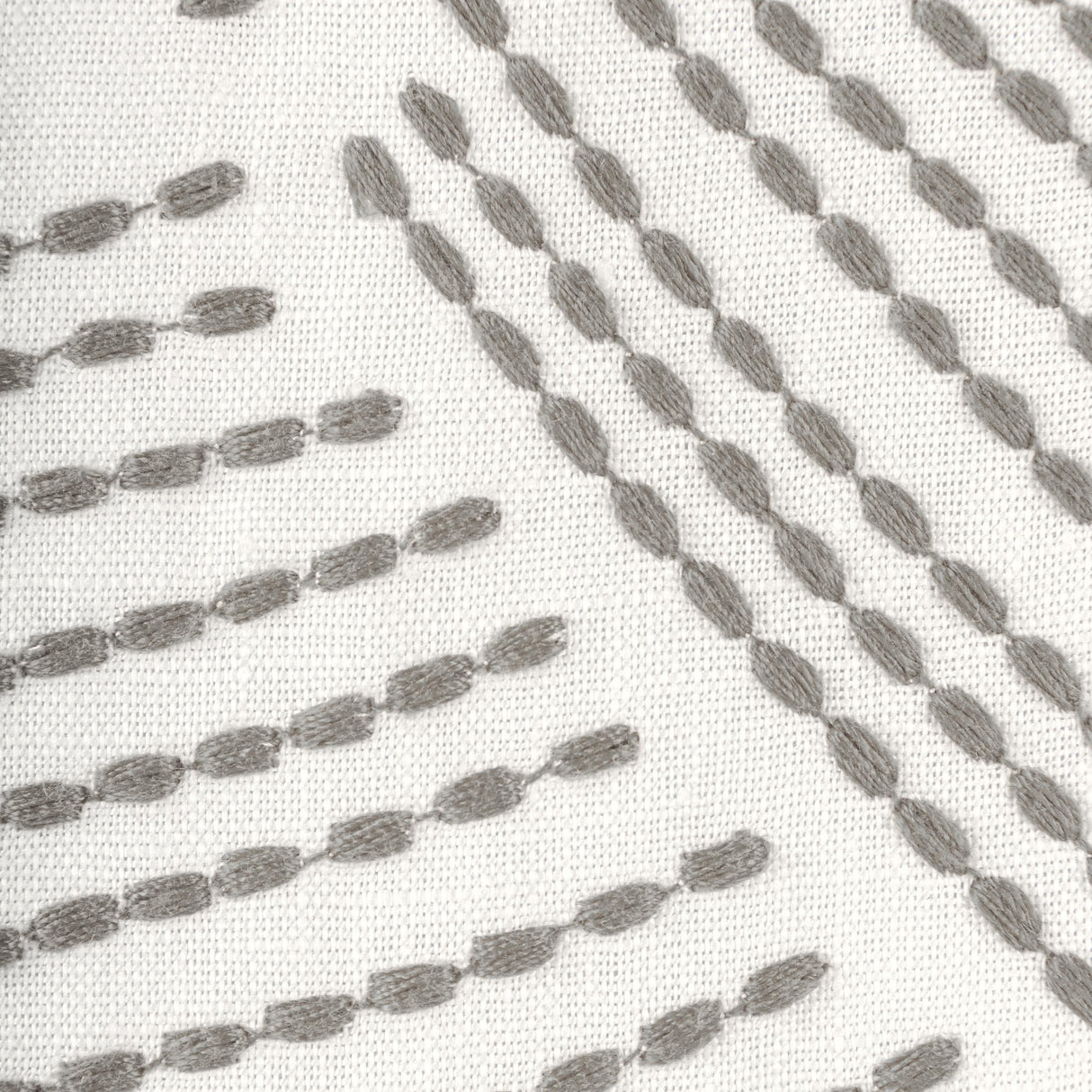 Lee Jofa CHORD EMBROIDERY ASH Drapery Fabric