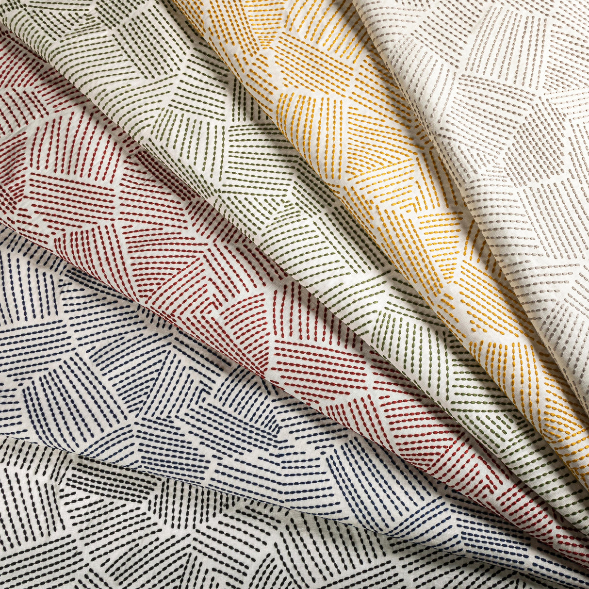 Lee Jofa CHORD EMBROIDERY LEAF Drapery Fabric