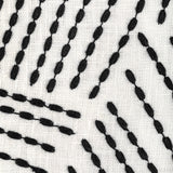 Lee Jofa CHORD EMBROIDERY EBONY Drapery Fabric
