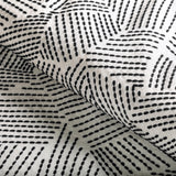 Lee Jofa CHORD EMBROIDERY EBONY Drapery Fabric