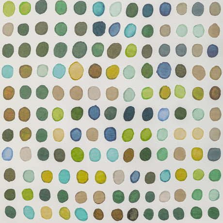 Lee Jofa TWISTER PAPER KIWI/SLATE Wallpaper