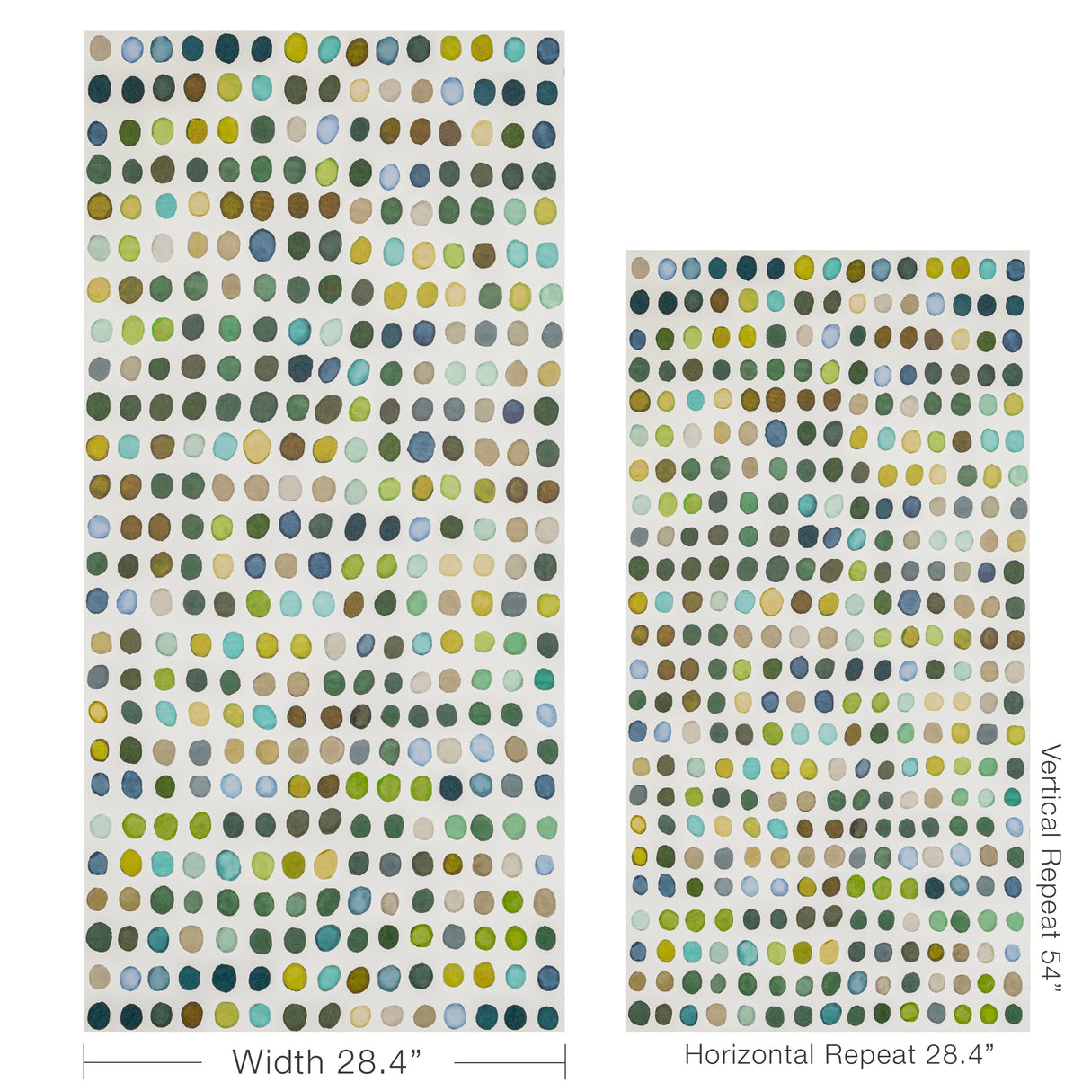 Lee Jofa TWISTER PAPER KIWI/SLATE Wallpaper