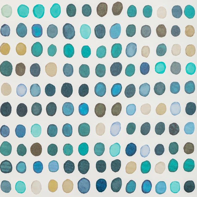 Lee Jofa TWISTER PAPER DENIM/AQUA Wallpaper