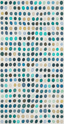 Lee Jofa TWISTER PAPER DENIM/AQUA Wallpaper