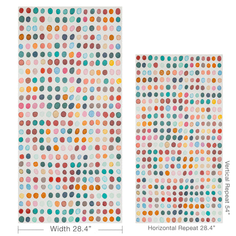 Lee Jofa TWISTER PAPER PETAL/TEAL Wallpaper