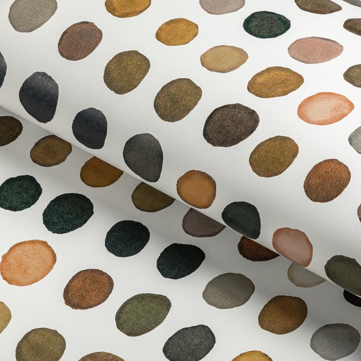 Lee Jofa TWISTER PAPER TOBACCO/NOIR Wallpaper