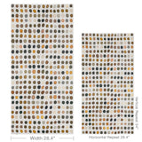 Lee Jofa TWISTER PAPER TOBACCO/NOIR Wallpaper