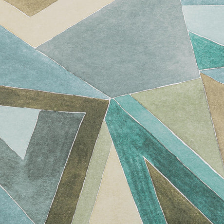 Lee Jofa ROULADE PAPER AQUA/DUNE Wallpaper