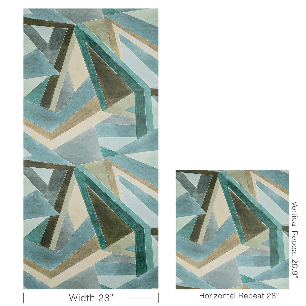 Lee Jofa ROULADE PAPER AQUA/DUNE Wallpaper