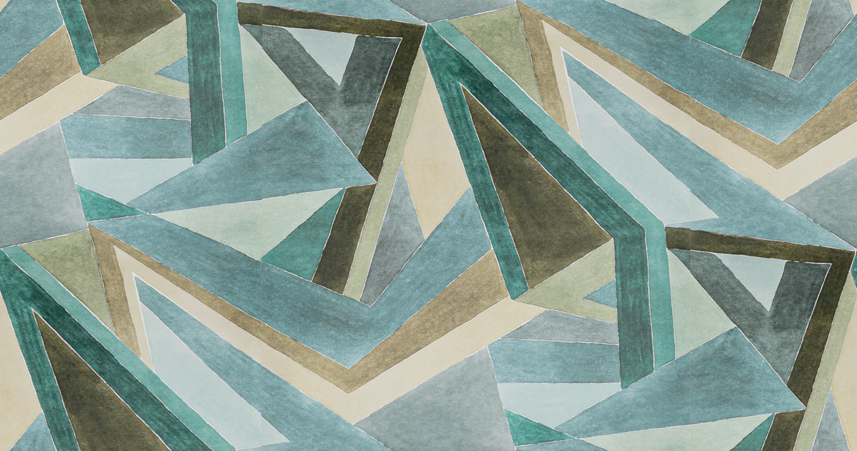 Lee Jofa ROULADE PAPER AQUA/DUNE Wallpaper