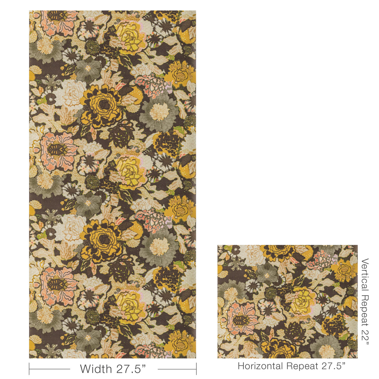 Lee Jofa ARIOSO PAPER PETAL/COIN Wallpaper