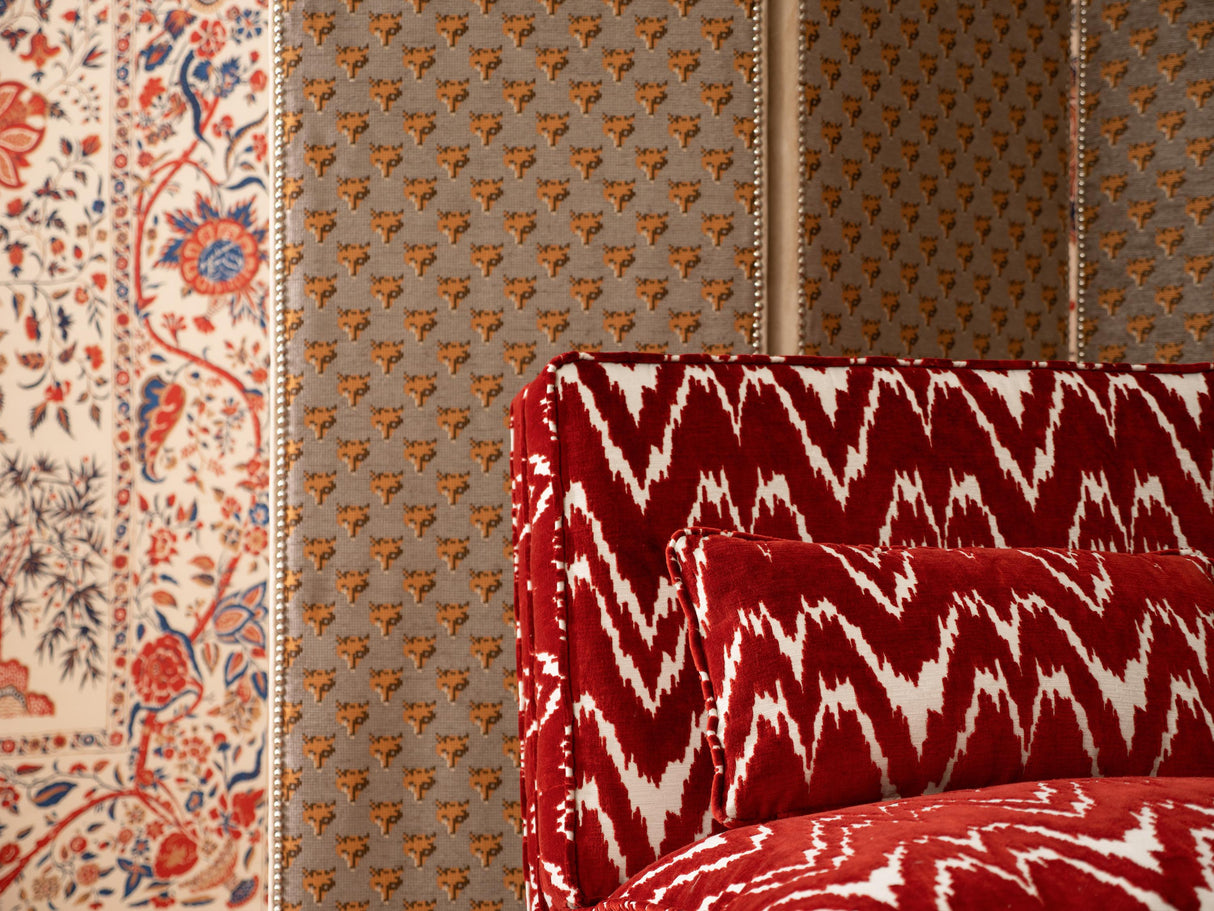 Gaston Y Daniela RAPOSU GRIS Upholstery Fabric