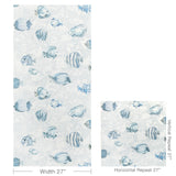 Kravet GREAT REEF WP CRYSTAL Wallpaper