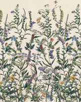 Brewster Home Fashions Flowering Herbs Wall Mural Greens Wallpaper