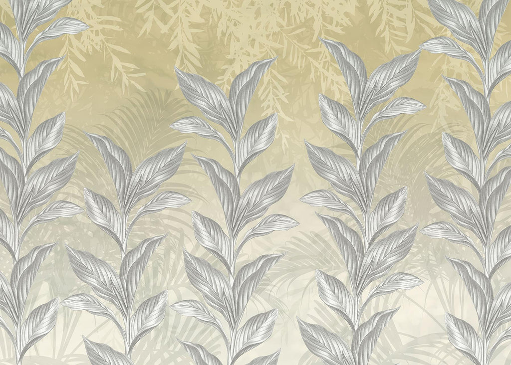 Brewster Home Fashions Spring Frost Wall Mural Yellows Wallpaper