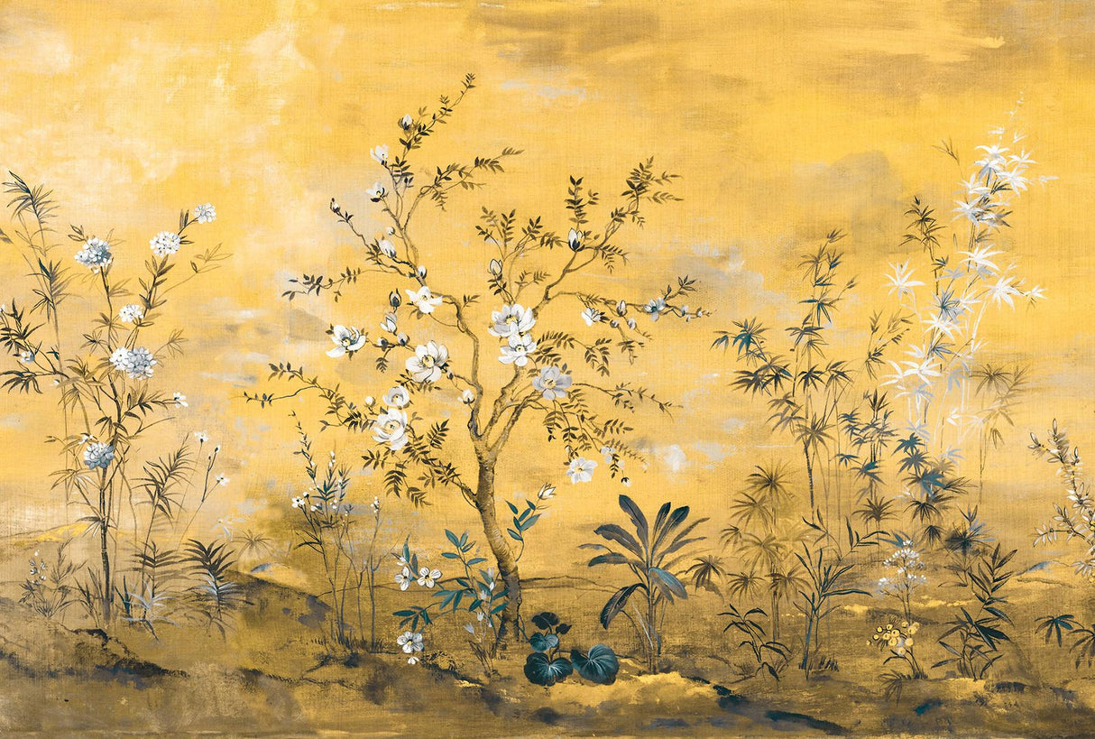 Brewster Home Fashions Chinoiserie Wall Mural Yellows Wallpaper