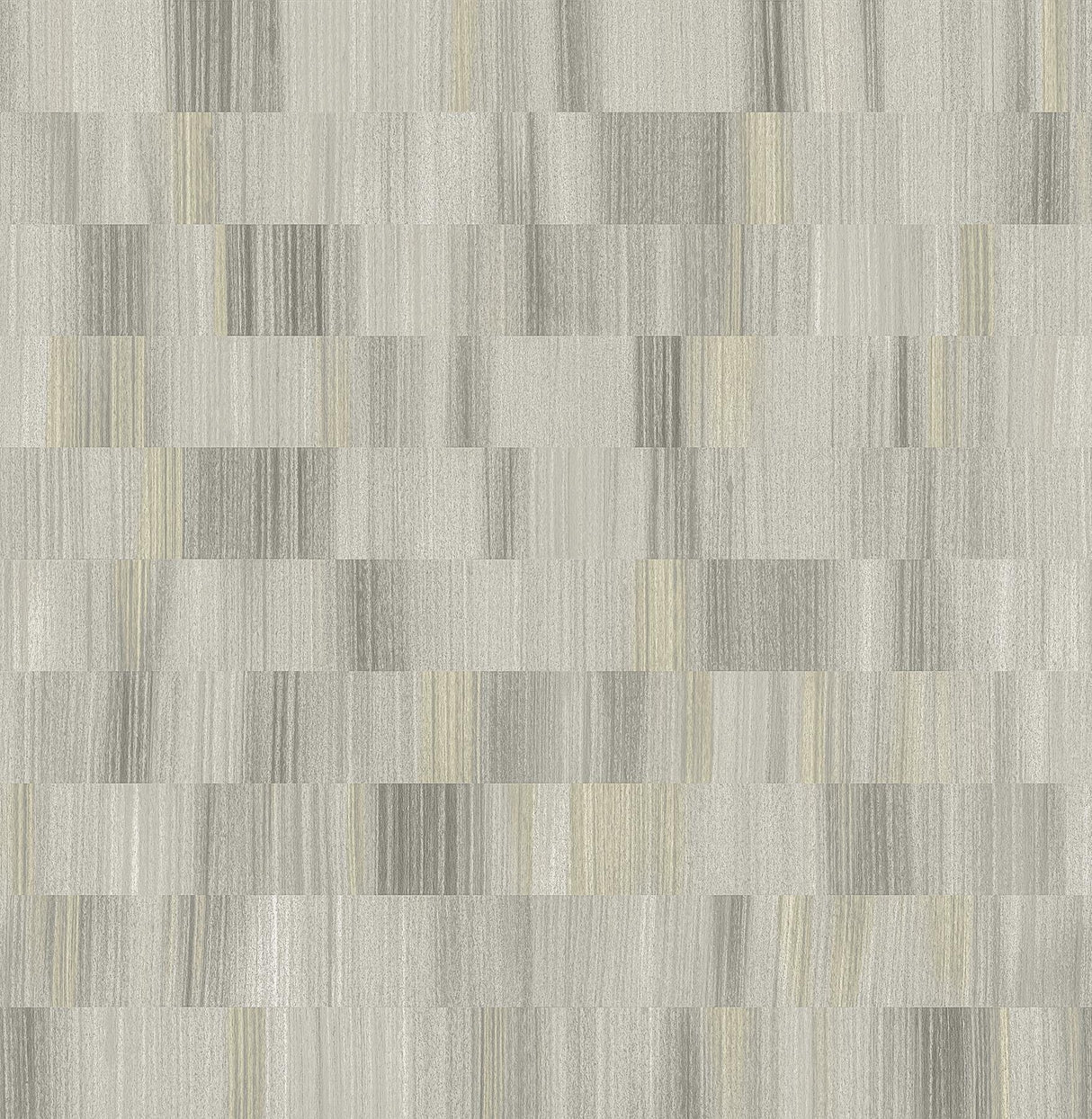 A-Street Prints Flicker Light Grey Horizontal Textured Stripe Wallpaper