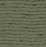 A-Street Prints Naia Green Horizontal Wavy Lines Wallpaper