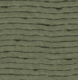 A-Street Prints Naia Horizontal Wavy Lines Green Wallpaper