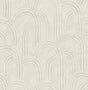 A-Street Prints Cabo Cream Rippled Arches Wallpaper