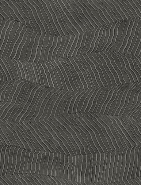 A-Street Prints Drift Charcoal Abstract Landscape Wallpaper