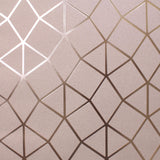 Brewster Home Fashions Stella Geo Trellis Blush Wallpaper
