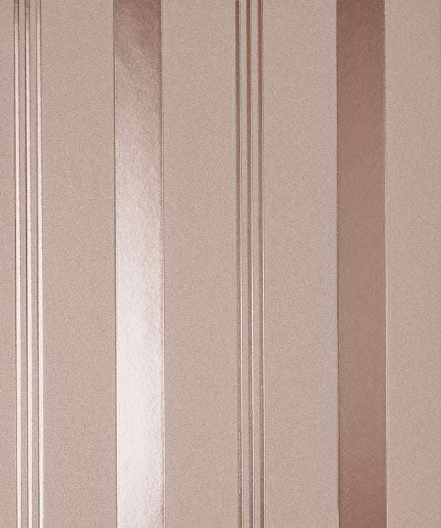 Brewster Home Fashions Collin Pink Bexley Stripe Wallpaper