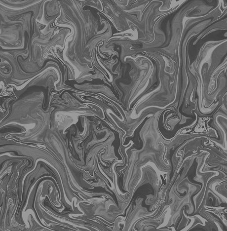 Brewster Home Fashions Suave Charcoal Marble Wallpaper