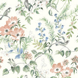 Brewster Home Fashions Frederique Bloom Multicolor Wallpaper