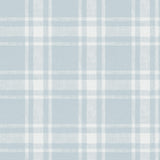 Brewster Home Fashions Antoine Sky Blue Flannel Wallpaper