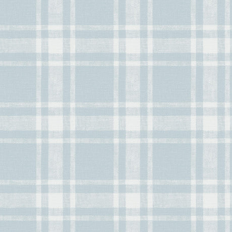 Brewster Home Fashions Antoine Sky Blue Flannel Wallpaper