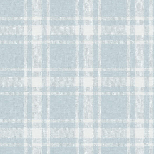 Brewster Home Fashions Antoine Sky Blue Flannel Wallpaper