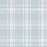 Brewster Home Fashions Antoine Flannel Sky Blue Wallpaper