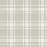 Brewster Home Fashions Antoine Taupe Flannel Wallpaper