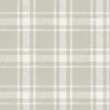 Brewster Home Fashions Antoine Flannel Taupe Wallpaper