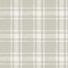 Brewster Home Fashions Antoine Taupe Flannel Wallpaper